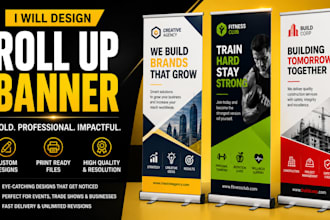 design roll up banner, retractable banner, pull up banner, pop up banner