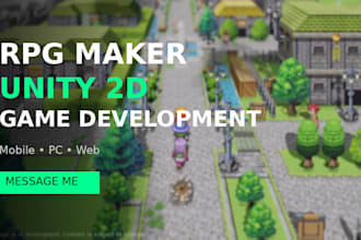 develop 2d game rpg maker, 2d rpg game mv mz plugin, unity 2d game development