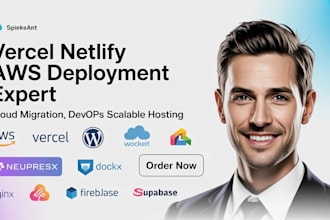 deploy migrate vercel to netlify, hipaa replit to aws cloud to wordpress