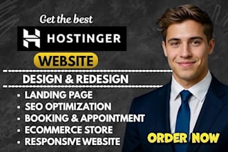 hostinger website design, hostinger website redesign, hostinger website design