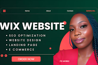 redesign wix business,optmize wix, wix  wix mobile, wix online store ecommerce