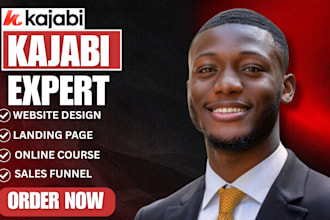 design kajabi website online course landing page kajabi expert automation