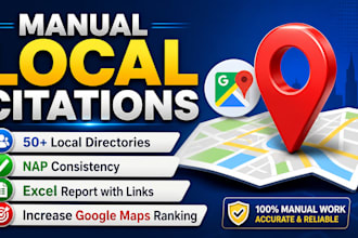 build manual local citations to boost google maps ranking