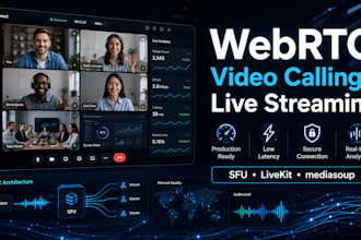 build production ready webrtc video calling platform