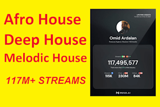 produce your afro house and melodic house