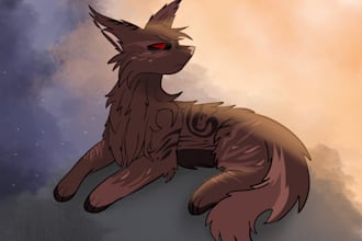 draw your cat pet or warrior cats oc
