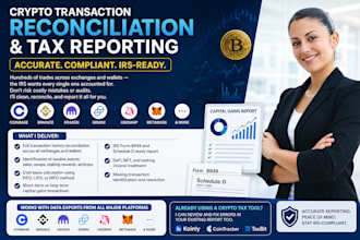 reconcile your crypto transactions and calculate capital gains for irs reporting