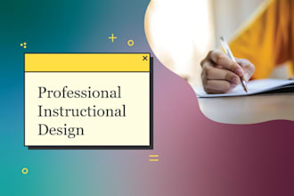 create elearning courses, manage lms, develop content, and design curricula