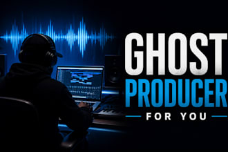 be your ghost producer for edm music production pop house techno remix lofi beat