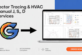 do vector tracing, do manual j, manual s, vectorize logo in adobe illustrator
