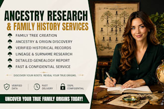 uncover your ancestry and reveal your true family origins with proof