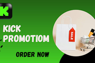 organic kick channel promotion service