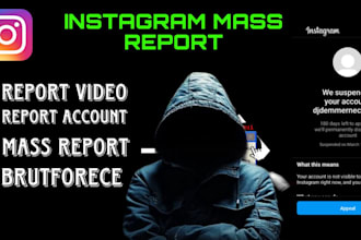fb ig bulk banning,tiktok mass report,negative content,remove fake acc,x report
