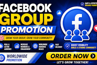 grow facebook group members fb page ig marketing, run social media ads campaigns