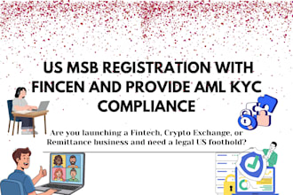 do US msb registration with fincen and provide aml kyc compliance