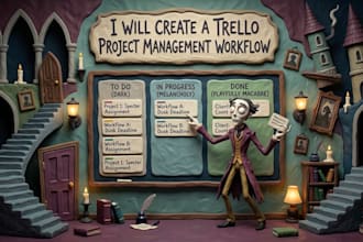 create a trello project management workflow