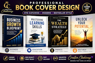 design book covers that sell for amazon KDP