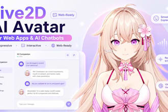 create a live2d avatar for your ai chatbot or web app