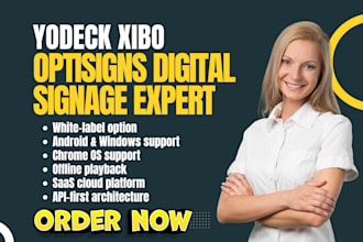 setup yodeck optisigns xibo raydiant skykit fugo spectrio novisign cenareo visix