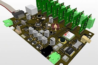 design raspberry pi cm5 carrier board with full schematic design and 4 layer pcb