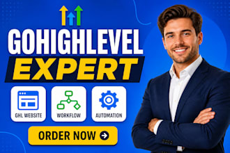 do gohighlevel VA, ghl snapshot, ghl website, ghl workflow