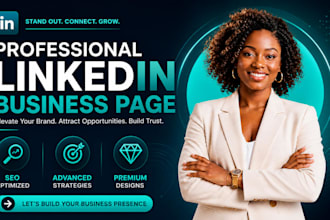 create an impressive linkedin business page