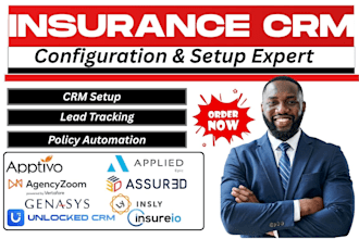 setup apptivo unlocked crm appliedepic insureio agencyzoom assur3d genasys insly