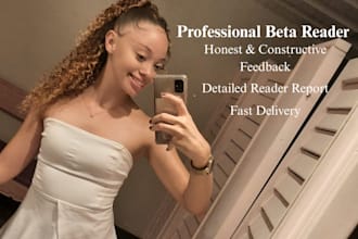 be your professional beta reader for any genre