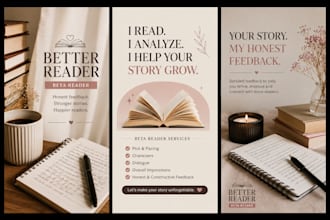 beta reader review for you text
