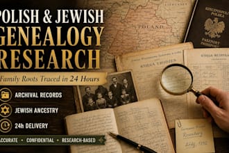 research your polish and jewish genealogy within 24 hours