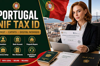 register your portugal nif tax id for expats, digital nomads and investors