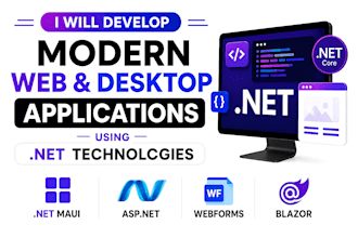 fix and build asp dot net core, dot net, webforms, maui and blazor projects