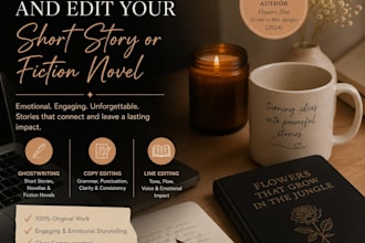 write and edit your short story or fiction novel