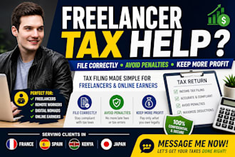 help freelancers file taxes and avoid penalties fast