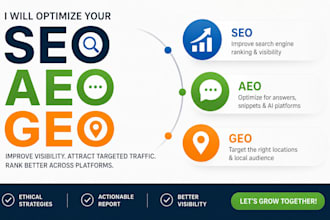 improve your website SEO, answer engine optimization aeo and geo targeting