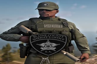 create custom eup clothing uniforms and department packs for fivem