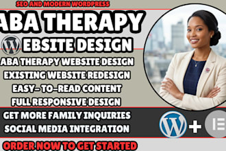 aba therapy website, autism website, therapy website, behavioural clinic website