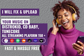 music distribution, music manager, fix distribution issues, and music marketing
