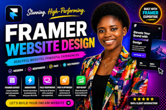 be your framer expert for framer website design and development