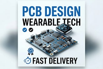 design pcbs for wearable electronics, smartwatches, fitness trackers, and health