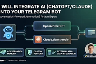 integrate ai chatgpt or claude into your telegram bot