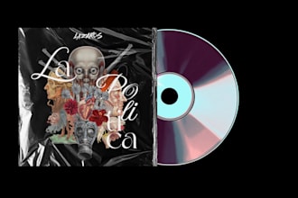 create unique conceptual collage album cover art
