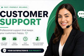 be your customer support representative