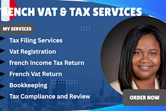 france vat registration, french tax filing, vat return, bookkeeping for business