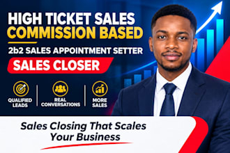 be your high ticket sales closer sales rep salesperson b2b b2c cold calling
