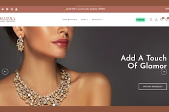 design jewelry website fashion store earrings store necklace store jewelry store