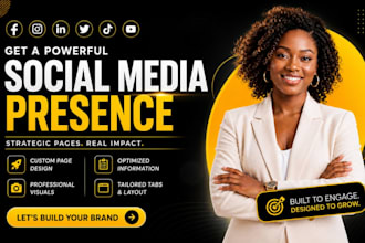 create, setup and design facebook business page