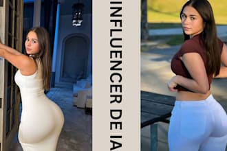 crear un modelo de influencer de ia ultra realista