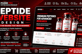 build fda compliant peptide website research peptide woocommerce peptide website