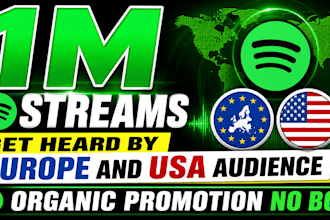 do spotify music promotion to eur and USA audience, spotify promotion